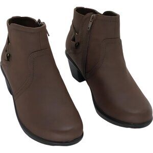 Easy Street Dawnta Almond Toe Ankle Boots Women's US 9 W